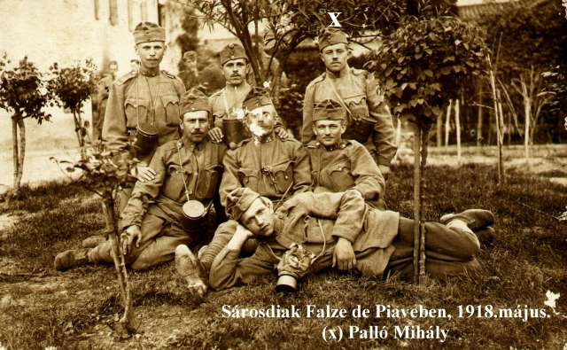 Srosdiak Falze de Piaveben, 1918.mjus